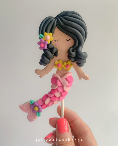 Custom Mermaid Cake Topper