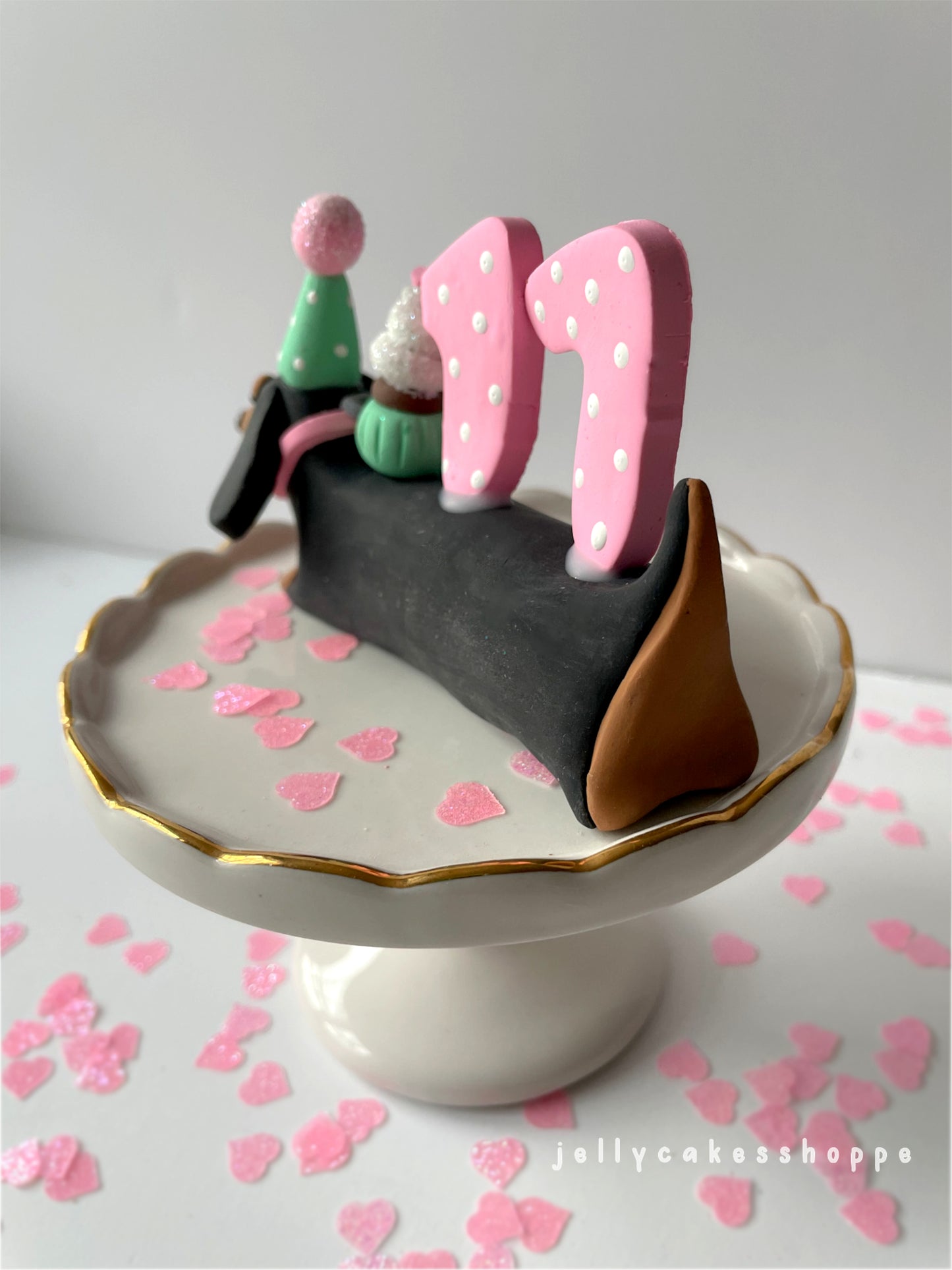 Dachshund Cake Topper, A Weenie Bit Older Birthday Party