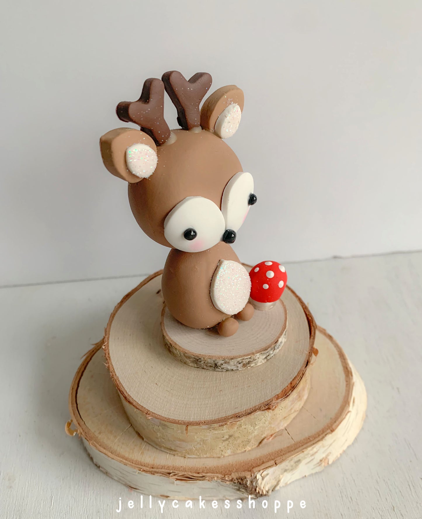 Woodland Deer Cake Topper for Boy