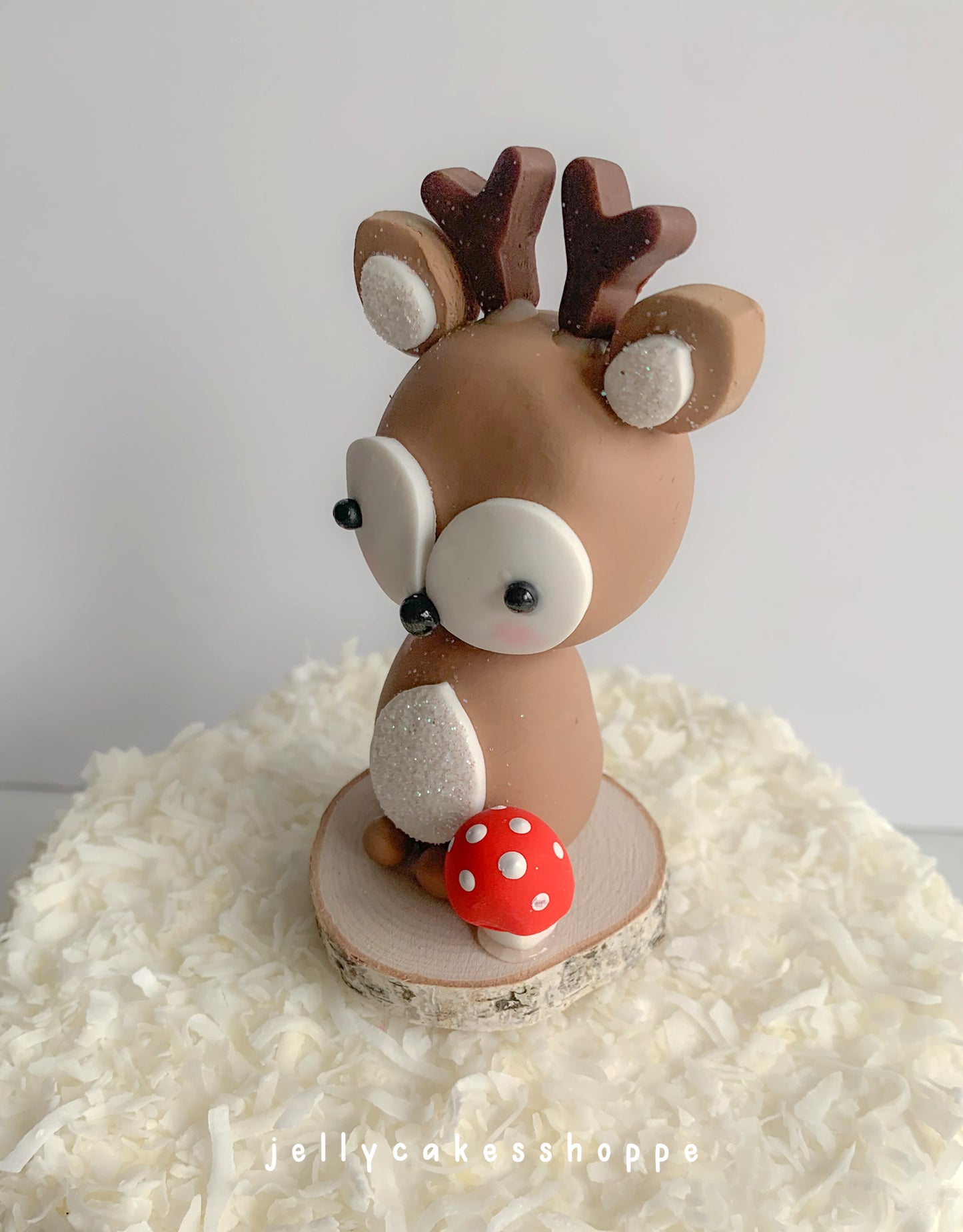 Woodland Deer Cake Topper for Boy