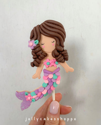 Custom Mermaid Cake Topper