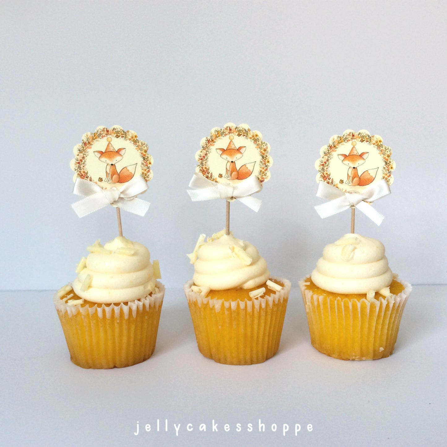 Fall Woodland Cake Decorations