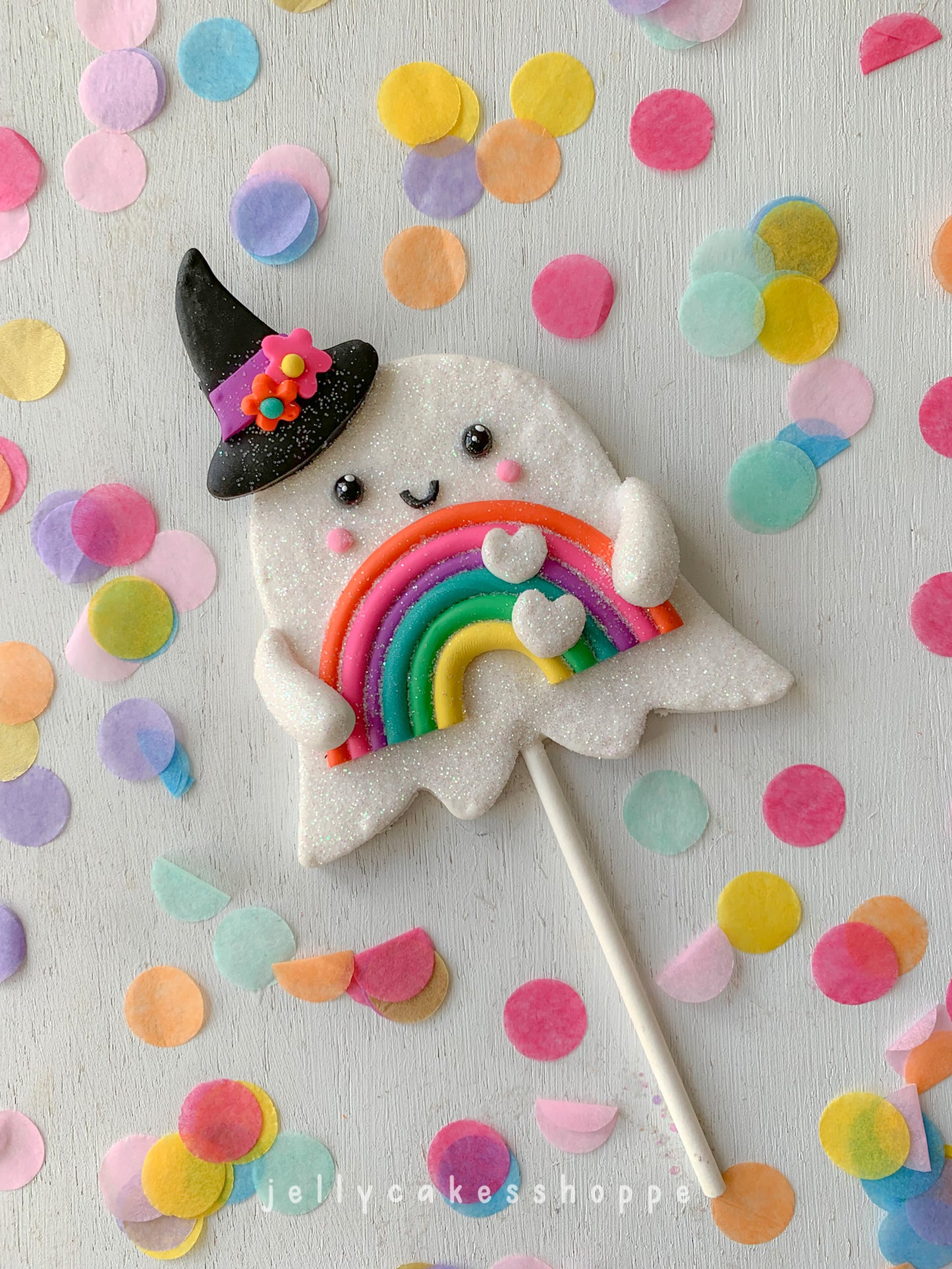 Cute Ghost Cake Topper