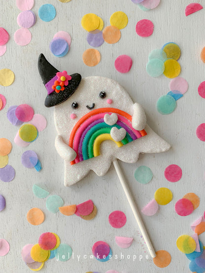 Cute Ghost Cake Topper