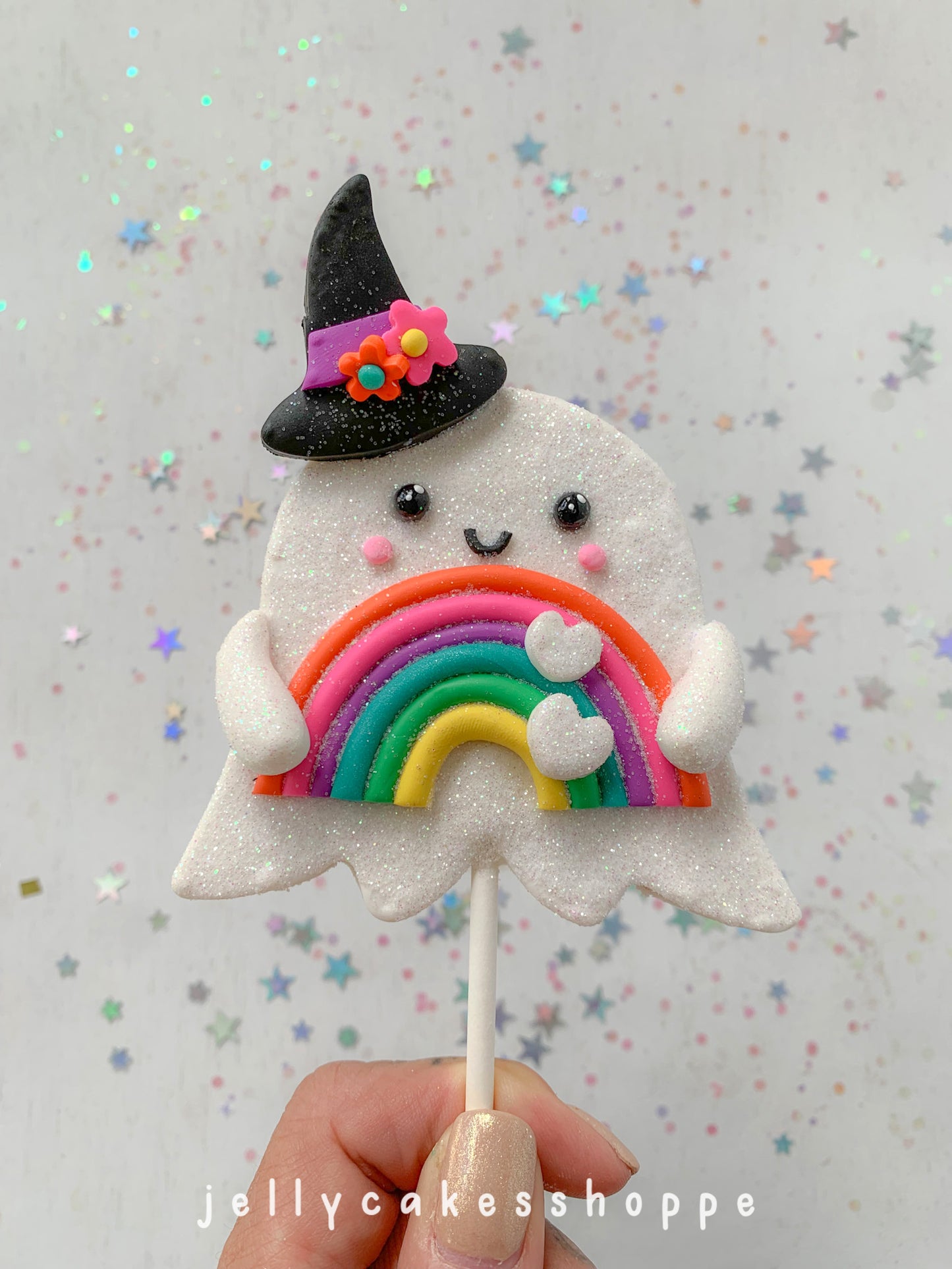 Cute Ghost Cake Topper