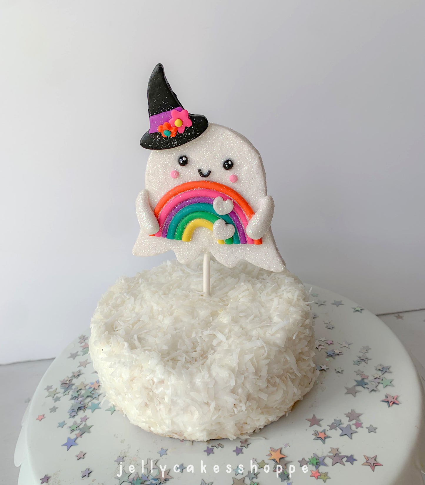 Cute Ghost Cake Topper