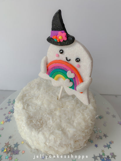 Cute Ghost Cake Topper