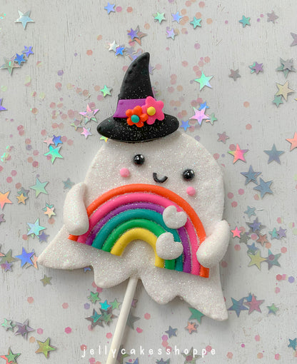 Cute Ghost Cake Topper