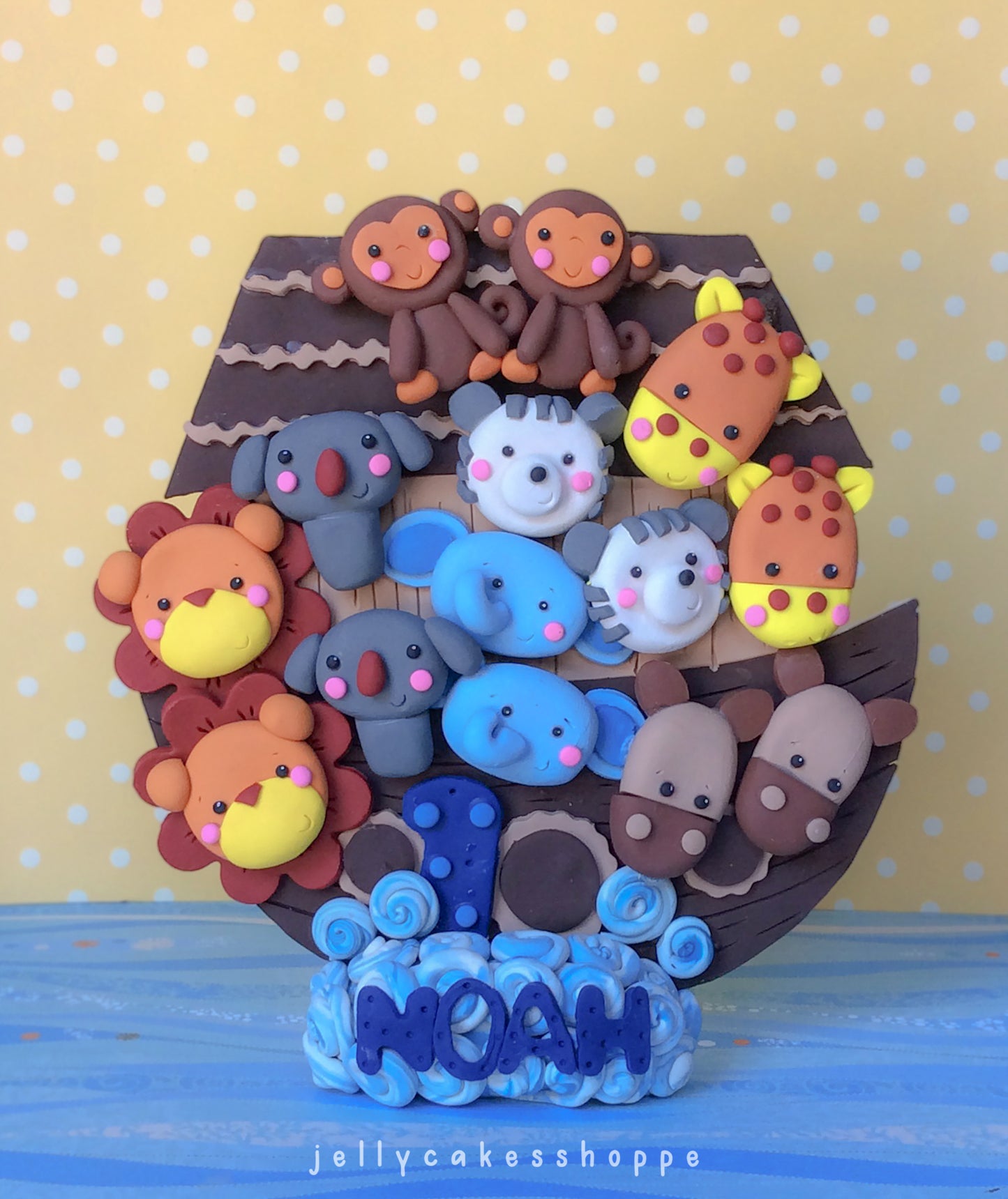 Noah's Ark Cake Topper