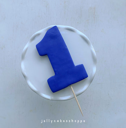 Custom Number Cake Topper