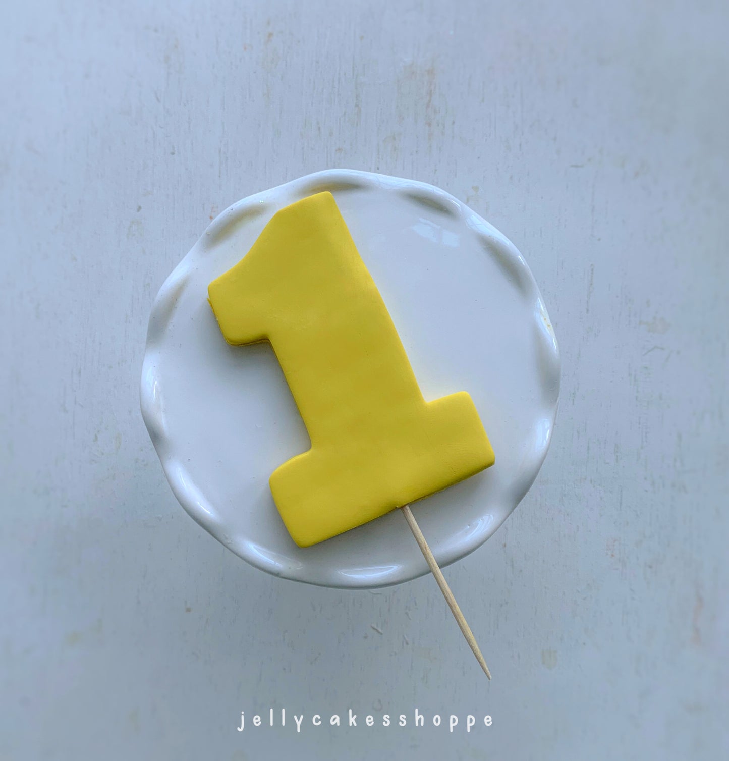 Custom Number Cake Topper