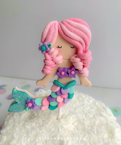 Custom Mermaid Cake Topper