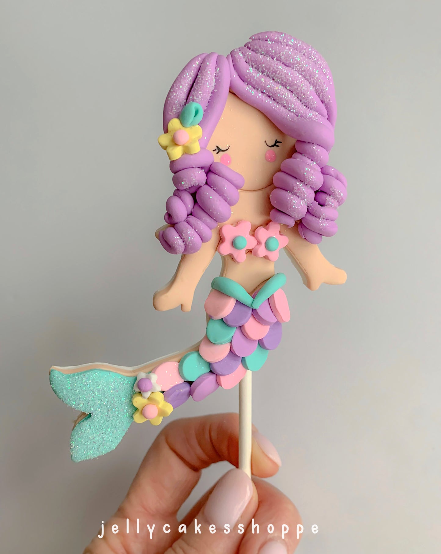 Custom Mermaid Cake Topper