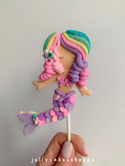 Custom Mermaid Cake Topper