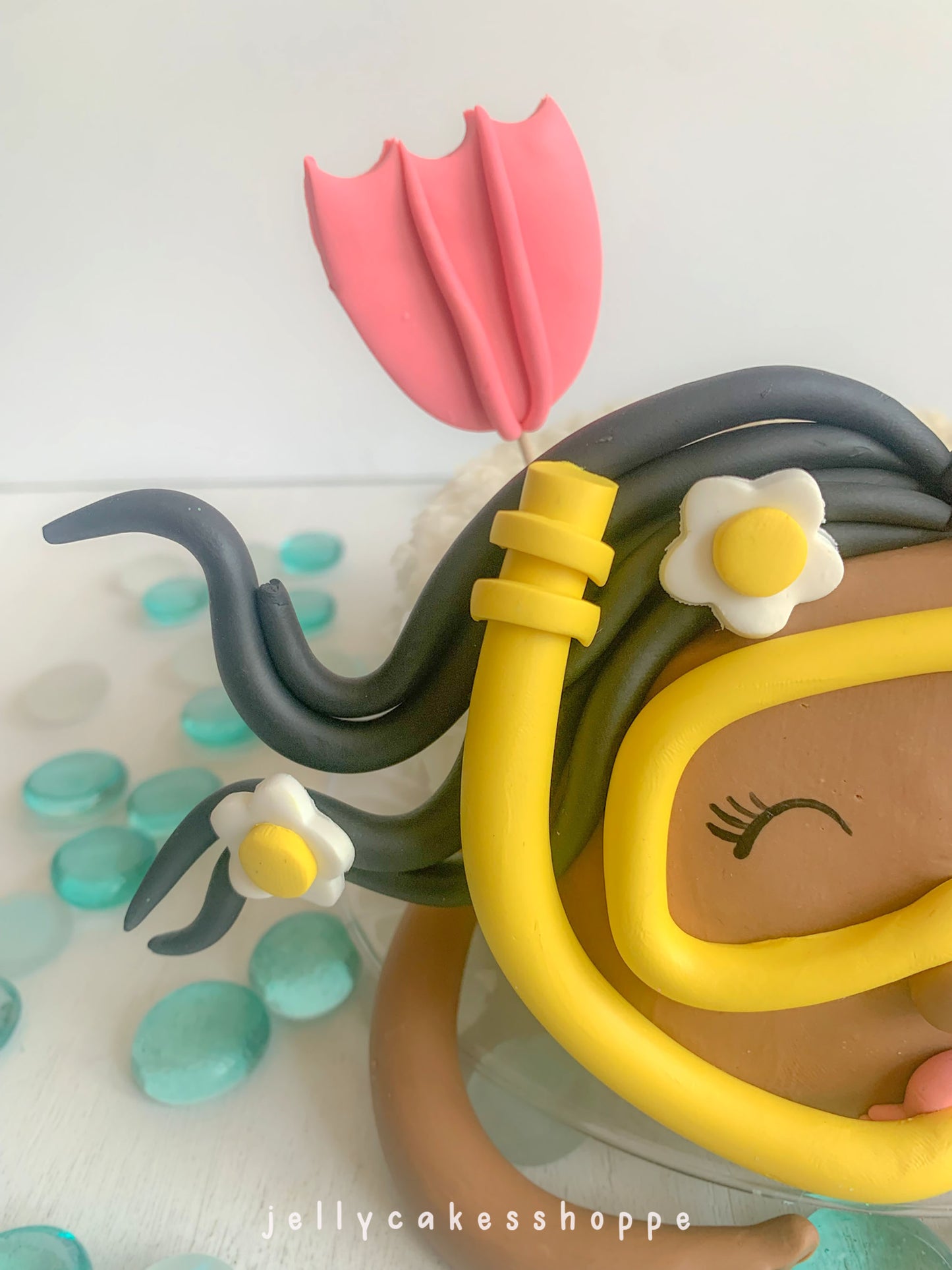 Scuba Diver Girl Cake Decorations