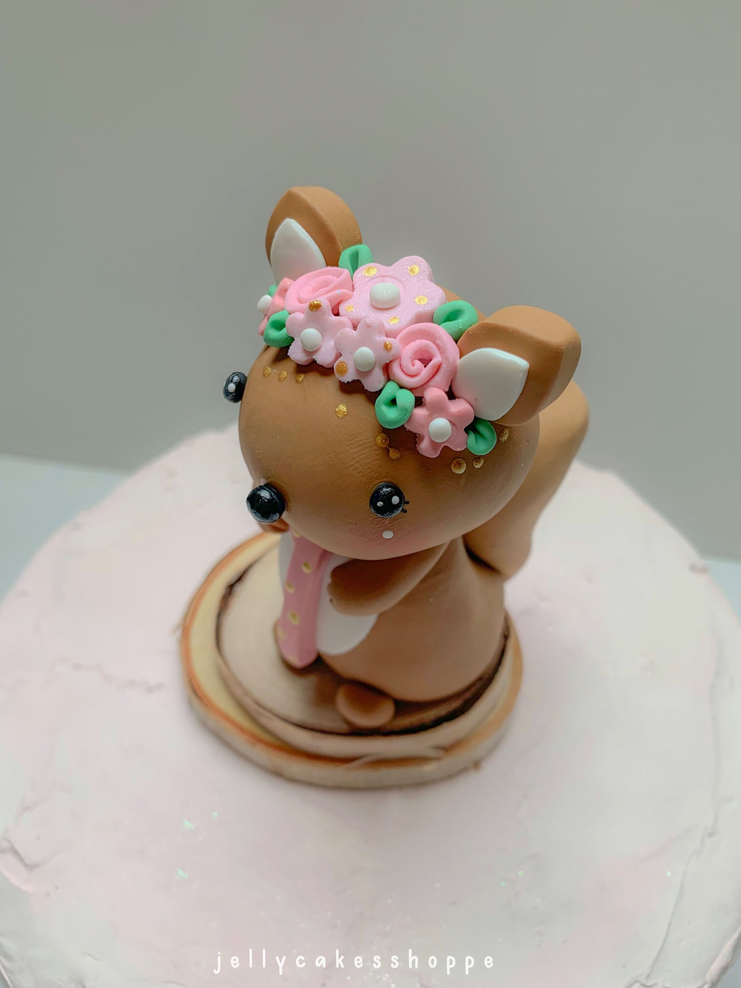 Squirrel Cake Topper for Baby's 1st