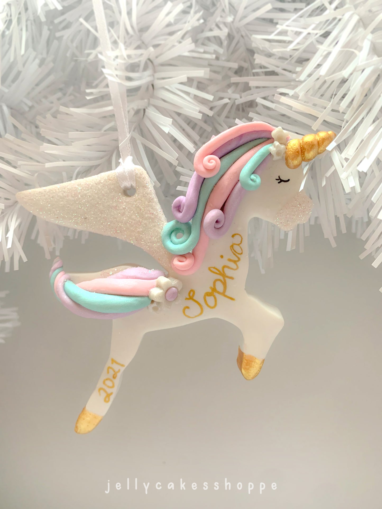 Winged Unicorn Ornament