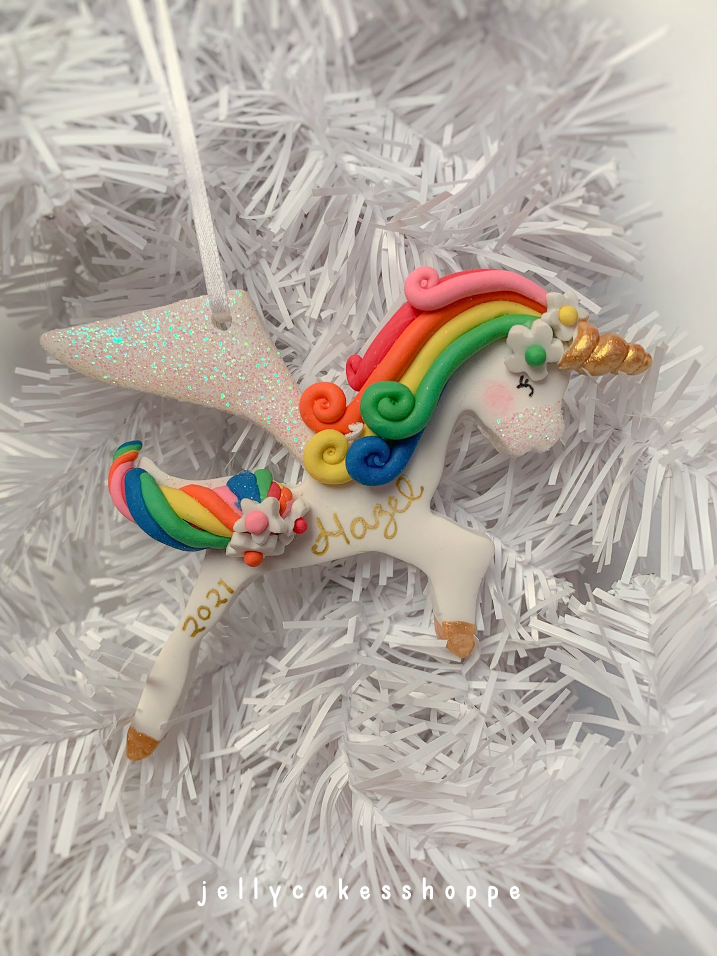 Winged Unicorn Ornament