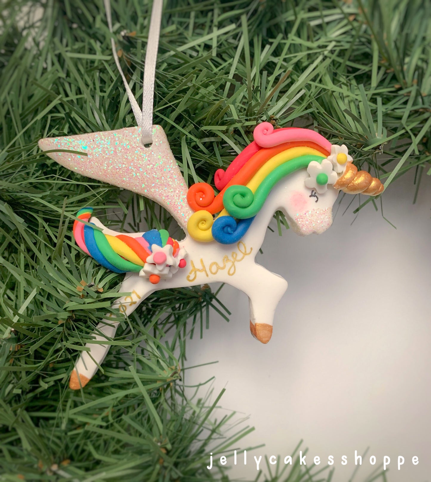 Winged Unicorn Ornament