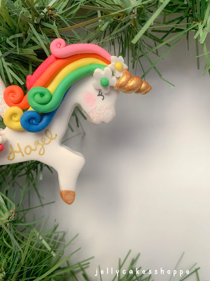 Winged Unicorn Ornament