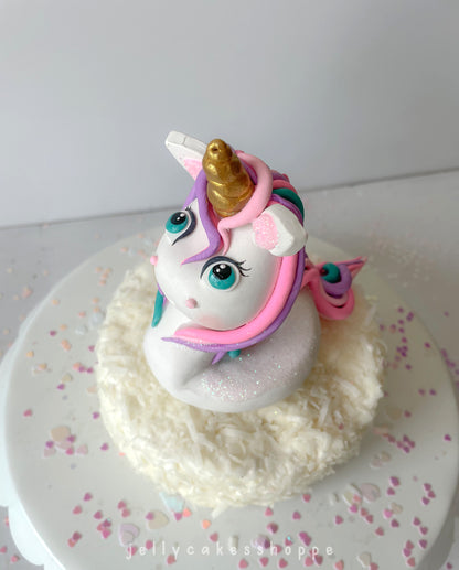 Unicorn Pool Float Cake Topper