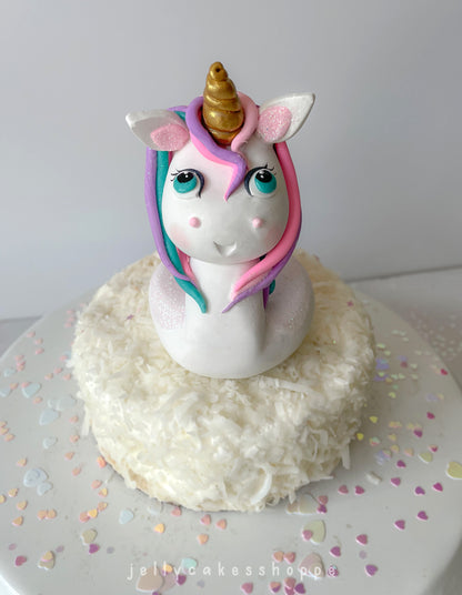 Unicorn Pool Float Cake Topper
