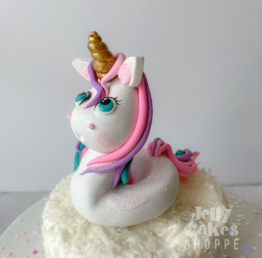 Unicorn Pool Float Cake Topper
