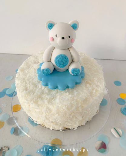 Baby Bear Cake Topper for Boy