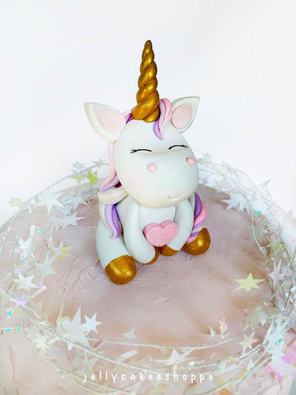 Unicorn Cake Topper, Non Edible Cake Topper