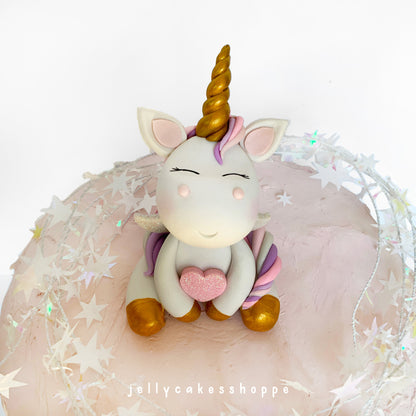 Unicorn Cake Topper, Non Edible Cake Topper