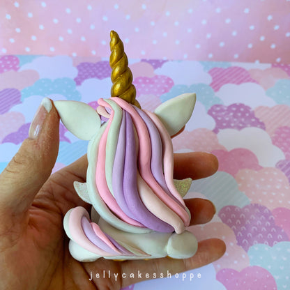 Unicorn Cake Topper, Non Edible Cake Topper
