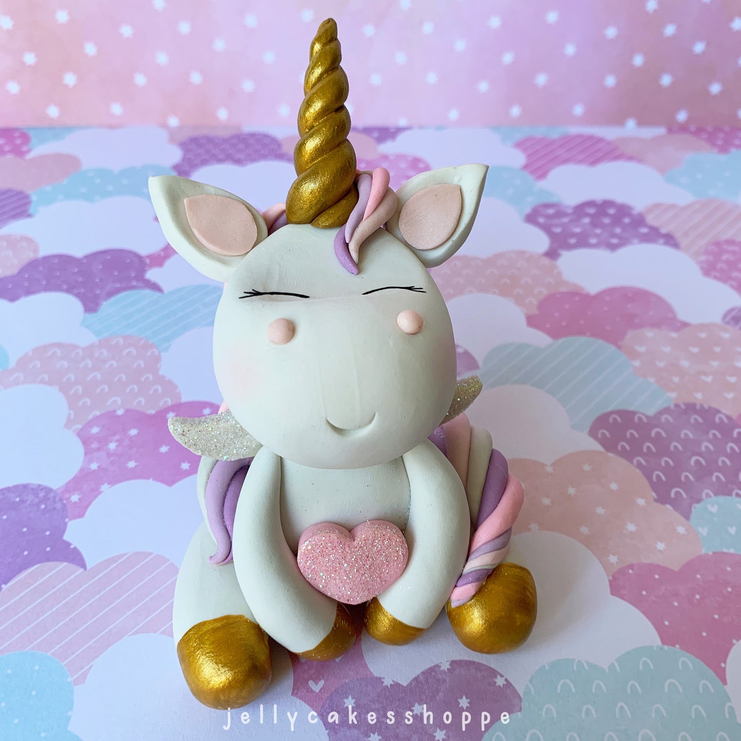 Unicorn Cake Topper, Non Edible Cake Topper