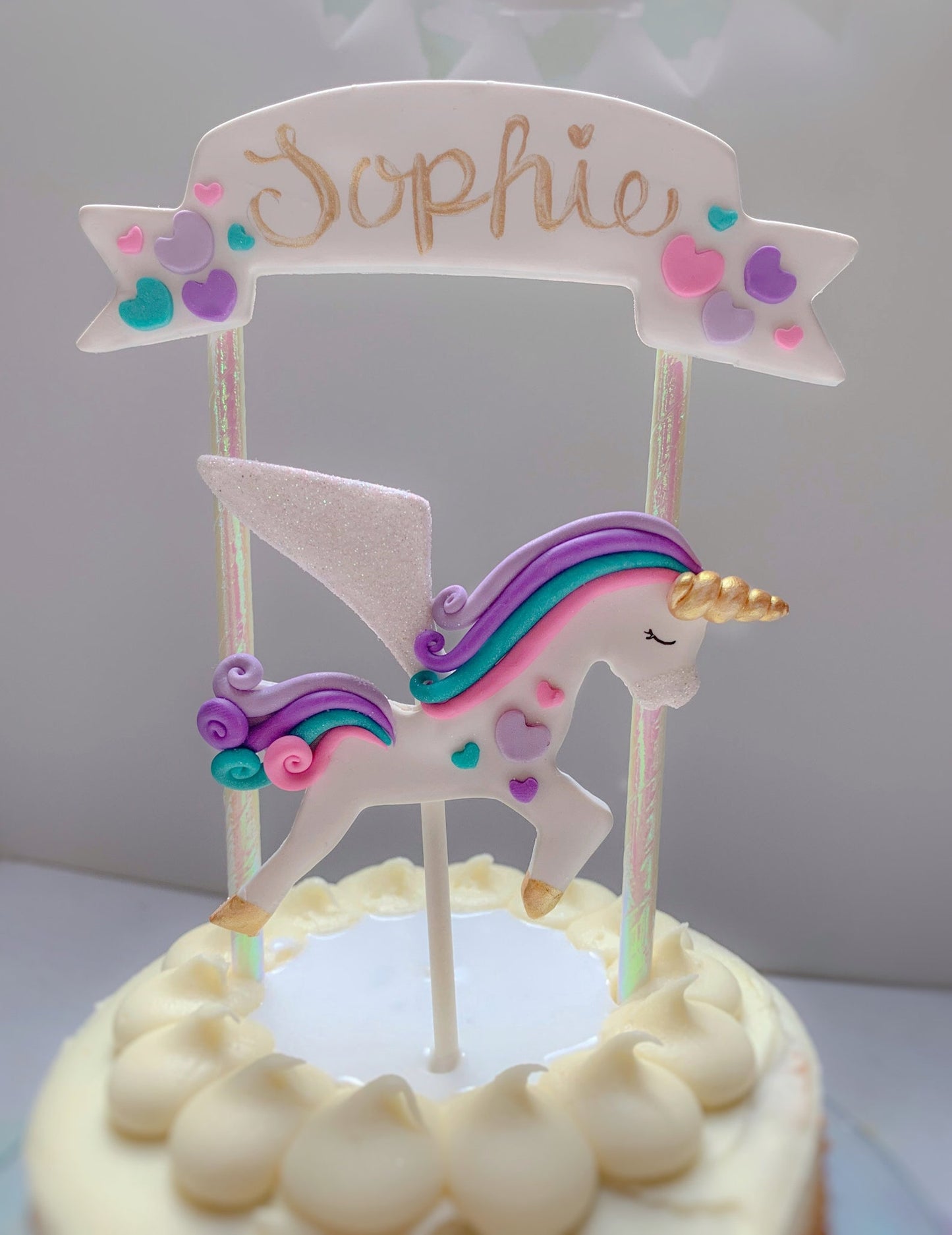 Pegasus Cake Topper