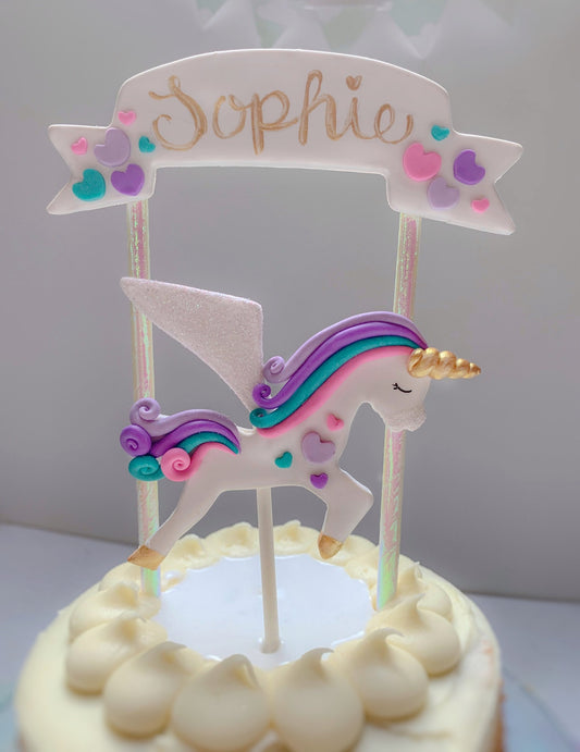 Pegasus Cake Topper