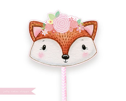Woodland Animals Cake Topper