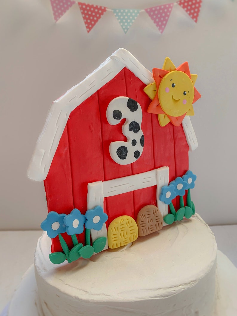 Barn Cake Topper