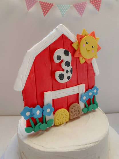 Barn Cake Topper