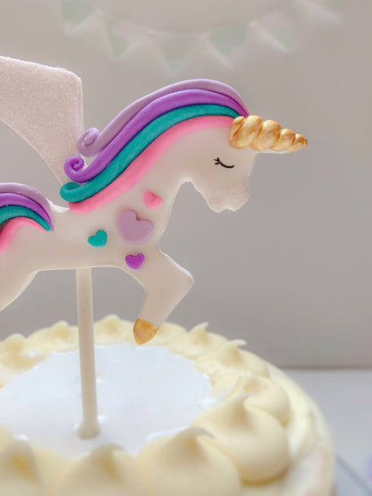 Pegasus Cake Topper