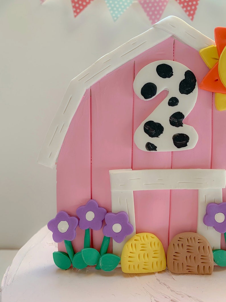 Barn Cake Topper