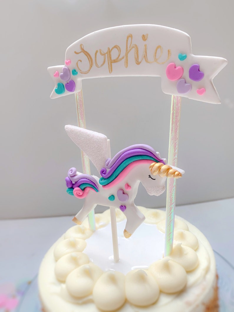 Pegasus Cake Topper