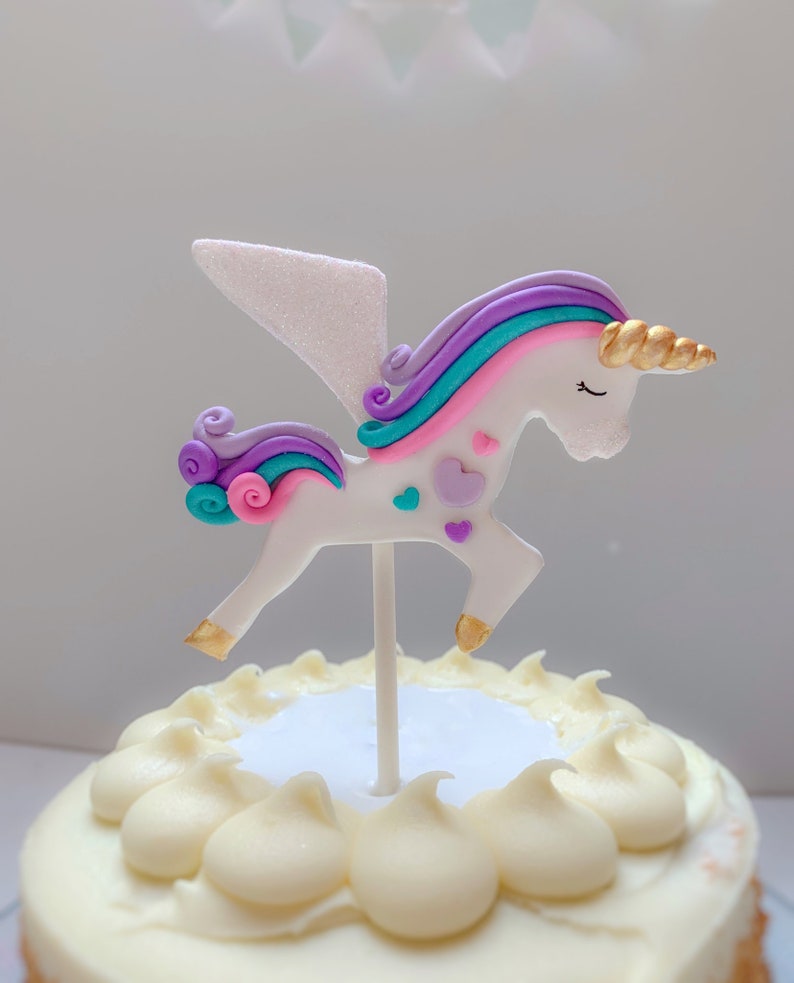 Pegasus Cake Topper
