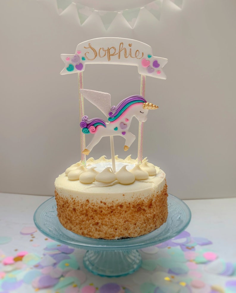Pegasus Cake Topper